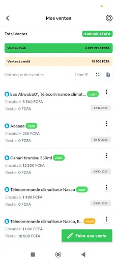 keiwa Android app screenshot 6
