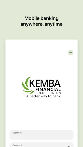 KEMBA Financial Credit Union Android app screenshot 1