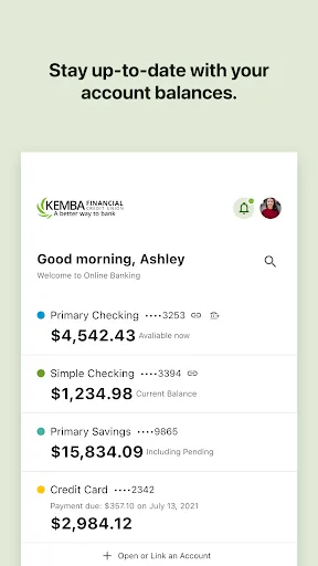 KEMBA Financial Credit Union Android app screenshot 2
