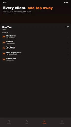 RoofPro: Roofing Estimates Android app screenshot 6