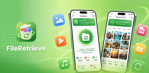 FileRetrieve Android app screenshot 1