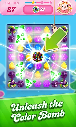 Candy Crush Saga Android app screenshot 2