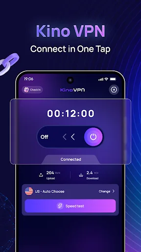 Kino VPN Android app screenshot 2