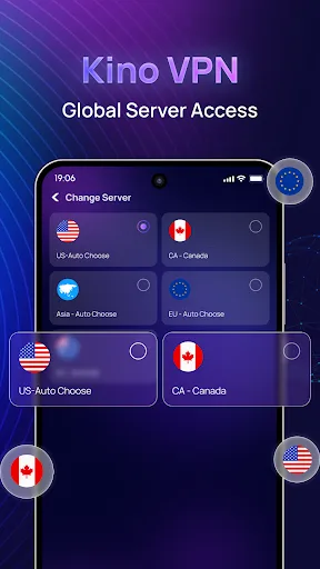 Kino VPN Android app screenshot 3