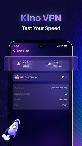 Kino VPN Android app screenshot 4