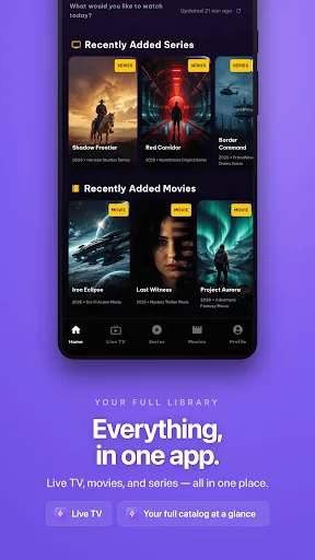 Kit IPTV Player for Mobile Android app screenshot 3
