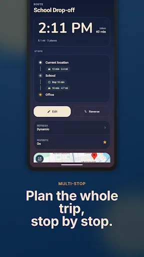 JustETA Android app screenshot 3