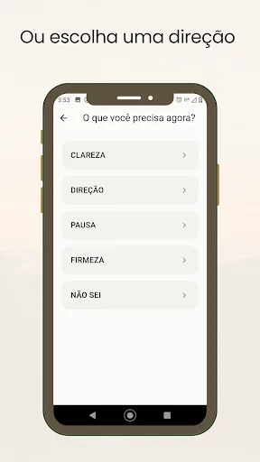 MindCue Android app screenshot 1