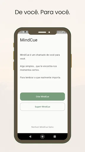 MindCue Android app screenshot 2