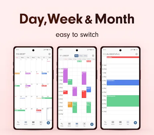 Simple Calendar - easy planner Android app screenshot 5
