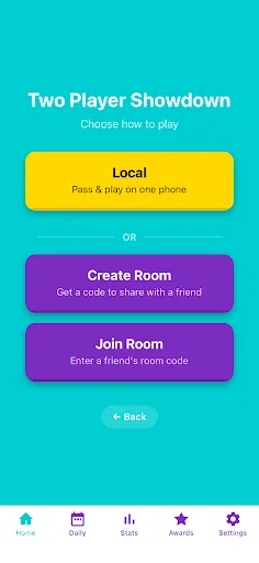 Sitcom Showdown Android app screenshot 1