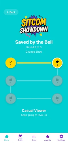 Sitcom Showdown Android app screenshot 2