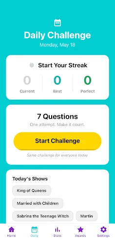 Sitcom Showdown Android app screenshot 5