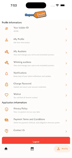 Super deals - Vineland Android app screenshot 2