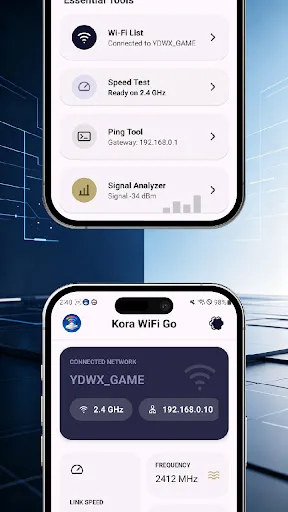 KoraWiFiGo Android app screenshot 2