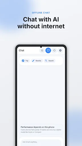 Offline AI Chat Private Android app screenshot 4