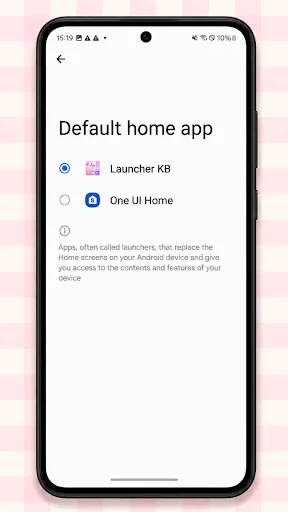 Launcher KB Android app screenshot 4