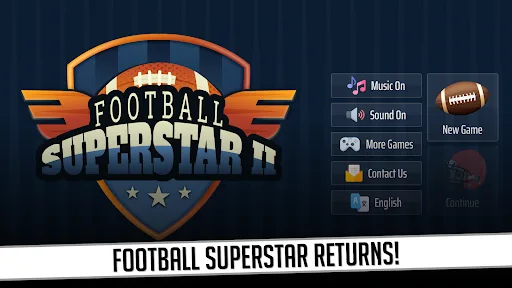 Football Superstar 2: USA Ed. Android app screenshot 1