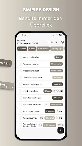 Todo Liste App - Doable Android app screenshot 2