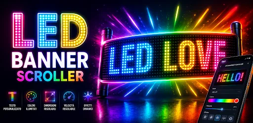 Led Banner Scroller Android app screenshot 1