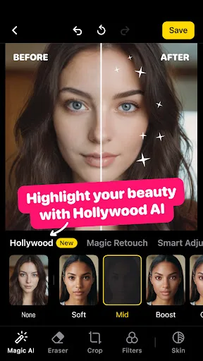 Lensa: photo editor & AI art Android app screenshot 2