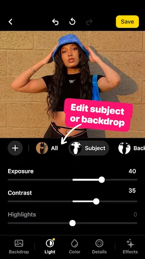 Lensa: photo editor & AI art Android app screenshot 3