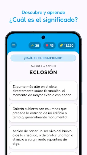 Lexiphilia - Juego de Palabras Android app screenshot 5