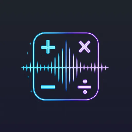 VoxCalc Pro - Audio Calculator Android app icon