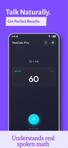 VoxCalc Pro - Audio Calculator Android app screenshot 3