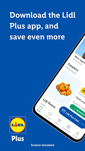 Lidl Plus Android app screenshot 1