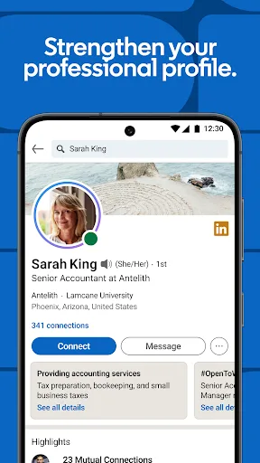LinkedIn: Community & Network Android app screenshot 4
