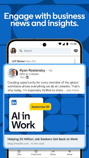 LinkedIn: Community & Network Android app screenshot 5