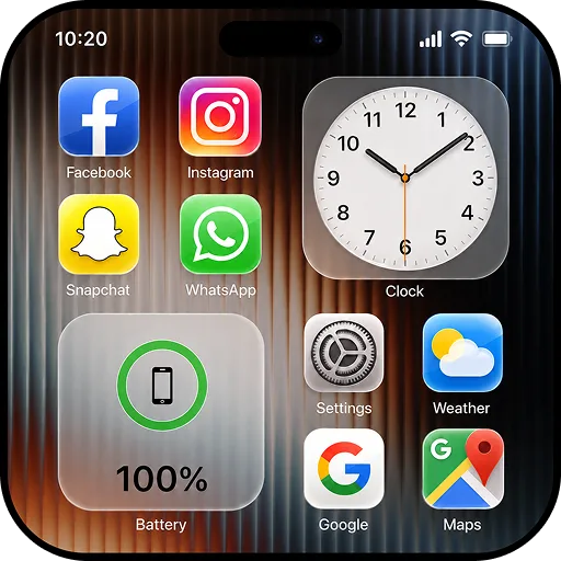 Liquid OS 27: Smart Launcher Android app icon