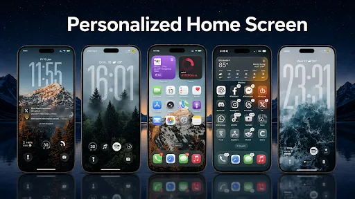 Liquid OS 27: Smart Launcher Android app screenshot 1