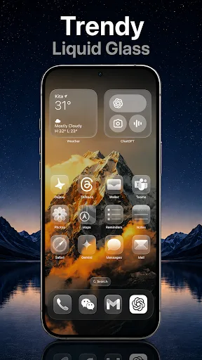 Liquid OS 27: Smart Launcher Android app screenshot 4
