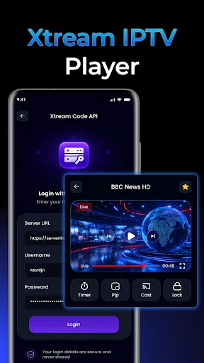 LiveCast: Smart IPTV & Live TV Android app screenshot 4