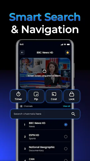 LiveCast: Smart IPTV & Live TV Android app screenshot 6