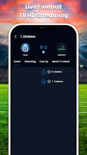 Live Football TV HD Streaming Android app screenshot 3