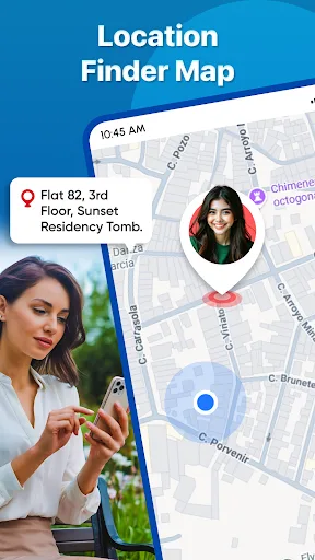 GPS Location Phone Tracker Android app screenshot 1