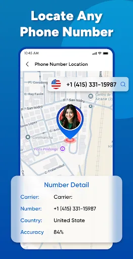 GPS Location Phone Tracker Android app screenshot 2