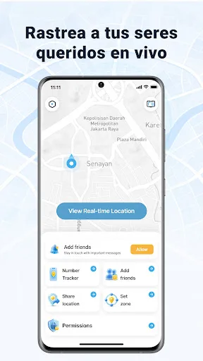 LoopNest — Family Locator Android app screenshot 1