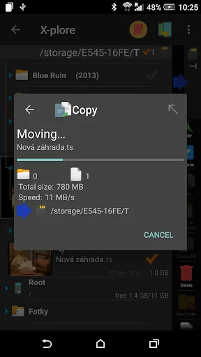 X-plore File Manager Android app screenshot 3
