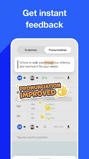 Speak English with Loora AI Android app screenshot 3
