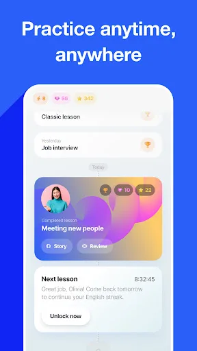 Speak English with Loora AI Android app screenshot 4