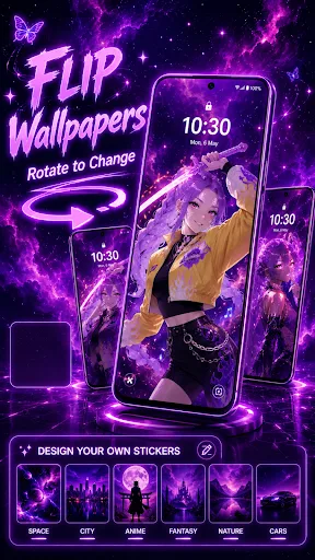 Neon Keyboard: LED Themes Android app screenshot 5