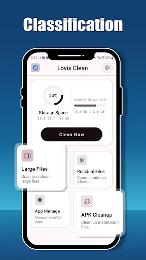 LovisClean Android app screenshot 2
