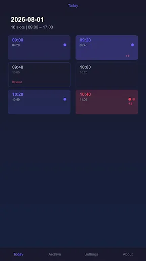 GridBook Android app screenshot 1