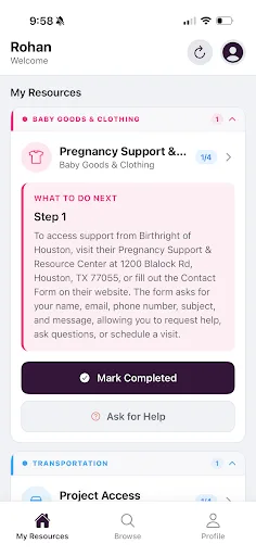 Lucero Health Android app screenshot 2