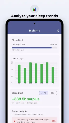 ZZZ Tracker Android app screenshot 3