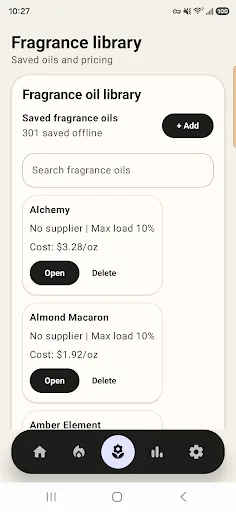 Candle Calculator Android app screenshot 3